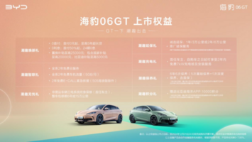 年轻人第一台GT 比亚迪海豹06GT上市13.68万元起