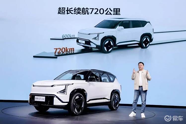 2025款 起亚EV5领衔，起亚惊艳广州车展