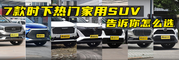 15-20万预算买家用SUV，这7款时下热门车型，告诉你怎么选