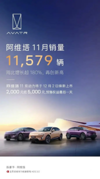 11月新能源销量：淘汰赛开始了