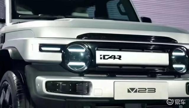 A级新能源风格越野SUV，iCAR V23即将正式上市！