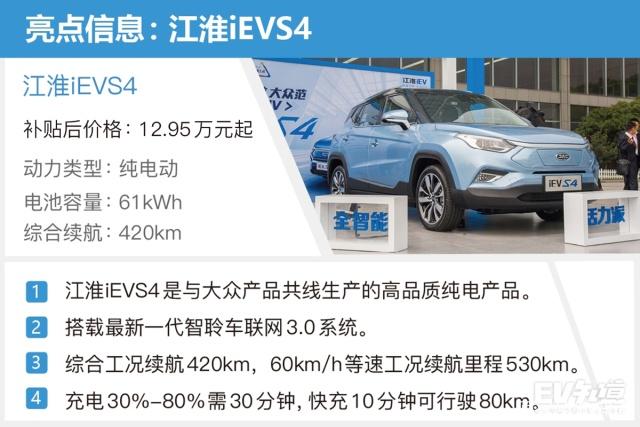 15万元左右/续航400km+ 三款纯电动小型SUV推荐